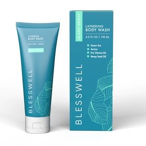 Blesswell Lathering Body Wash Island Breeze
